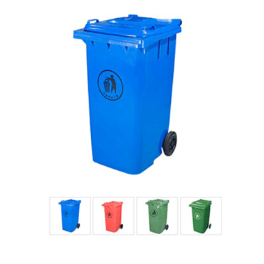 高密度聚乙烯塑料垃圾桶￥240L塑料垃圾箱-嘉美环宇