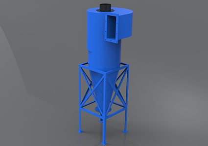 千诚环保出售工业旋风除尘器 不锈钢材质